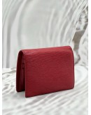 PRADA COMPACT WALLET IN PINK LEATHER