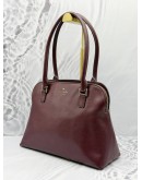 KATE SPADE GREENE STREET MARIELLA SHOULDER BAG IN BURGUNDY LEATHER 