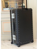 (LIKE NEW) FPM MILANO BANK SPINNER LUGGAGE IN BLACK ALUMINUM
