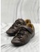 LOUIS VUITTON KIDS GLOBE TROTTER SNEAKERS SIZE 26 IN BROWN MONOGRAM CANVAS WITH LEATHER
