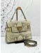 MICHAEL KORS TOTE BAG IN BEIGE SNAKESKIN PRINT LEATHER 
