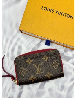 (LIKE NEW) LOUIS VUITTON CARD HOLDER IN BROWN MONOGRAM CANVAS -FULL SET-