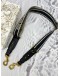 (UNUSED) 2026 CHRISTIAN DIOR ADJUSTABLE STRAP WITH RING IN BLUE CHRISTIAN DIOR PARIS EMBROIDERY