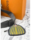 (LIKE NEW) MICROCHIP LOUIS VUITTON X YAYOI KUSAMA LV X YK TRIO MESSENGER BAG IN MULTICOLOR MONOGRAM ECLIPSE CANVAS WITH PUMPKIN PRINT -FULL SET-