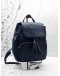 TORY BURCH FLEMING BACKPACK IN DARK BLUE LEATHER  