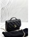 (CLEAR STOCK) (UNUSED) MICROCHIP CHANEL MINI BUSINESS AFFINITY FLAP BAG IN BLACK CAVIAR LEATHER -FULL SET- 