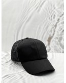 (LIKE NEW) LOUIS VUITTON MONOGRAM MESH BASEBALL CAP SIZE 60 IN BLACK COTTON WITH POLYESTER