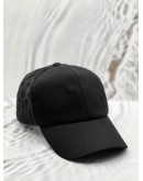 (LIKE NEW) LOUIS VUITTON MONOGRAM MESH BASEBALL CAP SIZE 60 IN BLACK COTTON WITH POLYESTER