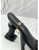 (RAYA PROMO) SWAROVSKI PENDANT CLEAR CRYSTAL BRACELET IN YELLOW GOLD PLATED