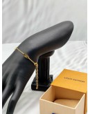 (RAYA PROMO) (LIKE NEW) LOUIS VUITTON ICONIC BRACELET IN GOLD METAL -FULL SET- 