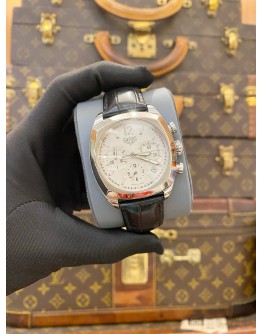 2005 TAG HEUER MONZA CHRONOGRAPH REF CR2111 WHITE DIAL 38MM AUTOMATIC WATCH -FULL SET-