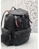 (RAYA PROMO) (LIKE NEW) BALLY CREW BACKPACK IN BLACK NYLON