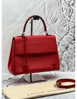 (RAYA PROMO) (LIKE NEW) LOUIS VUITTON CLUNY MM IN RED EPI LEATHER 