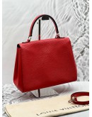 (RAYA PROMO) (LIKE NEW) LOUIS VUITTON CLUNY MM IN RED EPI LEATHER 