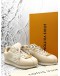 (RAYA PROMO) LOUIS VUITTON LV BUTTERSOFT SNEAKERS SIZE 6 IN BEIGE -FULL SET- 