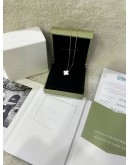 (RAYA PROMO) (LIKE NEW) 2023 VCA VAN CLEEF & ARPELS VINTAGE ALHAMBRA PENDANT NECKLACE IN 18K 750 YELLOW GOLD WITH MOTHER OF PEARL -FULL SET- 