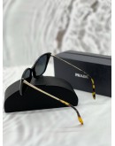 (RAYA PROMO) (LIKE NEW) PRADA POLARISED SUNGLASSES IN BLACK -FULL SET- 