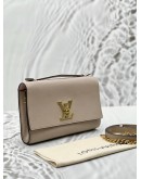 (RAYA PROMO) LOUIS VUITTON LOCKME SHORT HANDLE BAG IN BEIGE LEATHER