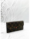 LOUIS VUITTON EMILIE WALLET IN BROWN MONOGRAM CANVAS 