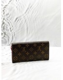 LOUIS VUITTON EMILIE WALLET IN BROWN MONOGRAM CANVAS 