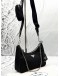 (LIKE NEW) PRADA RE-EDITION 2005 BAG IN BLACK RE-NYLON WITH SAFFIANO LEATHER -FULL SET-