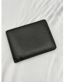 (RAYA PROMO) LOUIS VUITTON MULTIPLE WALLET IN BLACK TAIGA LEATHER 