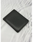 (RAYA PROMO) LOUIS VUITTON MULTIPLE WALLET IN BLACK TAIGA LEATHER 