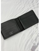 (RAYA PROMO) LOUIS VUITTON MULTIPLE WALLET IN BLACK TAIGA LEATHER 
