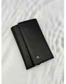 (RAYA PROMO) AIGNER 6 KEY HOLDER IN BLACK LEATHER 