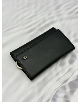 (RAYA PROMO) AIGNER 6 KEY HOLDER IN BLACK LEATHER 
