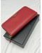 (RAYA PROMO) PRADA ZIP AROUND LONG WALLET IN RED SAFFIANO LEATHER -FULL SET-
