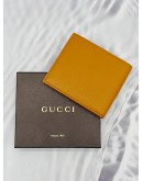 (RAYA PROMO) (UNUSED) GUCCI MULTIPLE WALLET IN ORANGE LEATHER 