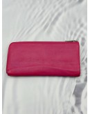 (RAYA PROMO) FURLA ZIP AROUND LONG WALLET IN LIGHT PINK LEATHER 
