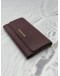 (RAYA PROMO) MICHAEL KORS LONG FLAP WALLET IN BURGUNDY LEATHER 