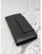 (RAYA PROMO) AMBASSADOR ROBERTA LONG FLAP WALLET IN BLACK LEATHER 