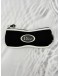 (RAYA PROMO) CHRISTIAN DIOR SUNGLASSES CASE IN BLACK WITH WHITE NEOPRENE 