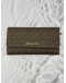 (RAYA PROMO) (LIKE NEW) MICHAEL KORS WALLET IN BROWN CANVAS WITH LEATHER 