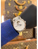 (LIKE NEW) 2016 BAUME & MERCIER CLASSIMA EXECUTIVES REF M0A08833 WHITE DIAL 40MM AUTOMATIC WATCH