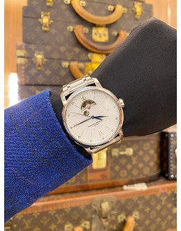 (LIKE NEW) 2016 BAUME & MERCIER CLASSIMA EXECUTIVES REF M0A08833 WHITE DIAL 40MM AUTOMATIC WATCH