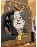 (LIKE NEW) 2016 BAUME & MERCIER CLASSIMA EXECUTIVES REF M0A08833 WHITE DIAL 40MM AUTOMATIC WATCH