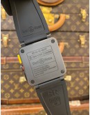 2020 BELL & ROSS BR 03-94 FORMULA 1 BLACK CERAMIC LIMITED EDITION 500PCS CHRONOGRAPH REF BR03-94 BLACK CARBON FIBER DIAL 42MM AUTOMATIC WATCH 