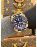 2022 BELL & ROSS BR0392 DIVER BRONZE BLUE CALFSKIN LEATHER STRAP LIMITED 999 PIECES REF BR0392-DIV-B BLUE DIAL 42MM AUTOMATIC WATCH -FULL SET-