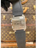 2022 BELL & ROSS BR 03-94 STEEL AVIATION CHRONOGRAPH REF BR0394 BLACK DIAL 42MM AUTOMATIC WATCH -FULL SET-