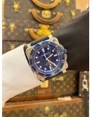 2023 BELL & ROSS BR 03-92 STEEL BLUE REF BR0392 BLUE DIAL 42MM AUTOMATIC WATCH -FULL SET-