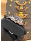 2023 BELL & ROSS BR 03-92 STEEL BLUE REF BR0392 BLUE DIAL 42MM AUTOMATIC WATCH -FULL SET-