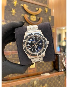 (LIKE NEW) 2021 BREITLING SUPEROCEAN II 44 REF A17392 BLACK DIAL 44MM AUTOMATIC WATCH 