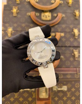 BVLGARI B.ZERO 1 LADIES REF BZ35S WHITE DIAL 35MM QUARTZ WATCH