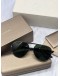 (LIKE NEW) BVLGARI PILOT SUNGLASSES IN DARK GREEN -FULL SET- 