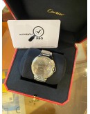 (LIKE NEW) 2023 CARTIER BALLON BLEU REF WSBB0060 DARK GREY DIAL 40MM AUTOMATIC WATCH