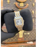 (LIKE NEW) 2025 CARTIER PANTHÈRE DE CARTIER 18K 750 YELLOW GOLD REF W2PN0007 WHITE ROMAN NUMERALS DIAL 27MM X 37MM QUARTZ WATCH